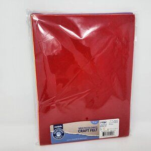Artskills Multicolored Craft Felt 12 Pc Sheets Polyester Felt 12"x9" Crafting